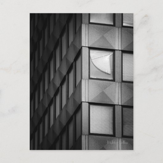 Blinde Lüfterpostkarte Postkarte (Vorderseite)