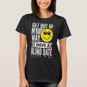 Blinde Menschen Spaß Braille Reader Blinder Typ Hu T-Shirt