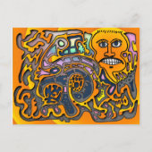 Blinde Muddy Visionen #1 Postkarte (Vorderseite)