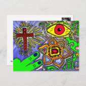 Blinde Muddy Visionen #2 Postkarte (Vorne/Hinten)