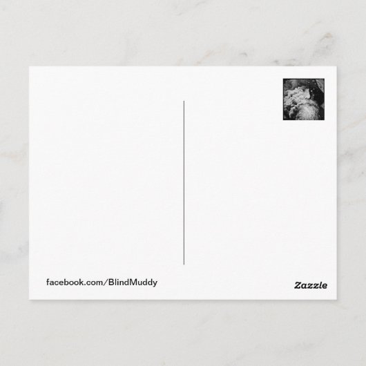 Blinde Muddy Visionen #2 Postkarte (Rückseite)