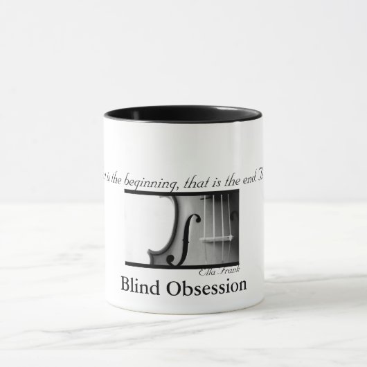 Blinde Obsessions-Tasse Tasse (Zentrum)