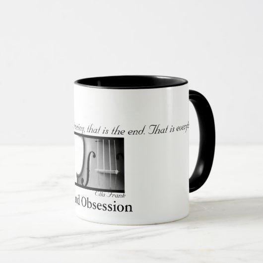 Blinde Obsessions-Tasse Tasse (VorderseiteRechts)