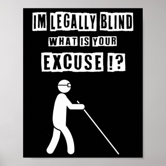Blinde Person Geschenk 3. Dezember 2022 Internati Poster (Vorne)
