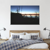 Blinde Stille in der Ente Leinwanddruck (Insitu (Schlafzimmer))