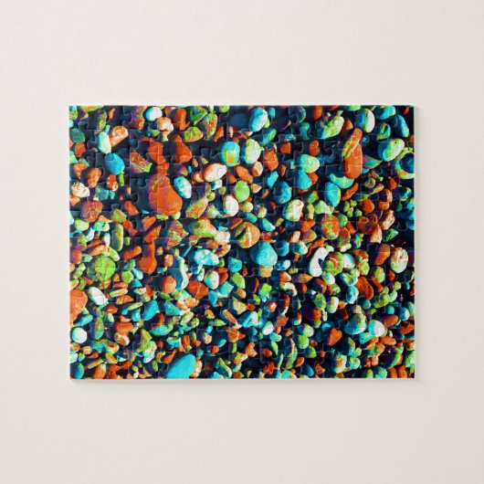 Blinde Strand-Felsen Puzzle (Horizontal)