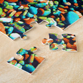 Blinde Strand-Felsen Puzzle (Seite)