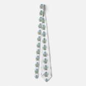 Blinde Würmer mit Shakespeare Macbeth Krawatte (Rückseite)