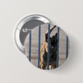 Blindenhund Button (Vorne & Hinten)