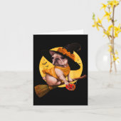 Blindenhund Halloween Kostüme Männer Frauen Kinder Karte (Gelbe Blume)