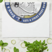 Blinder Eichhörnchen-Bowling Handtuch (Gefaltet)