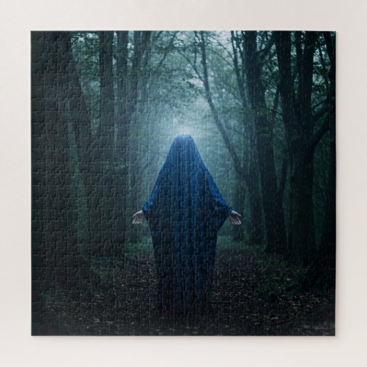 Blinder Geist im mystischen Urwald Puzzle (Vertikal)