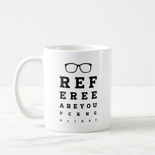 Blinder Referent Kaffeetasse (Links)