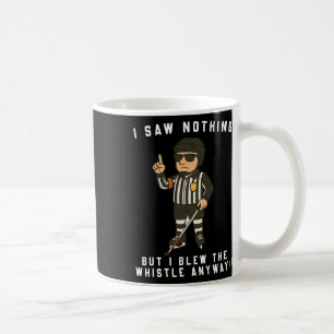 Blinder Schiedsrichter beim Eishockey – Lustige Ca Kaffeetasse