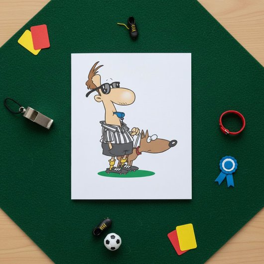 Blinder Schiedsrichter Einladung