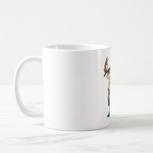Blinder Schiedsrichter Kaffeetasse (Links)