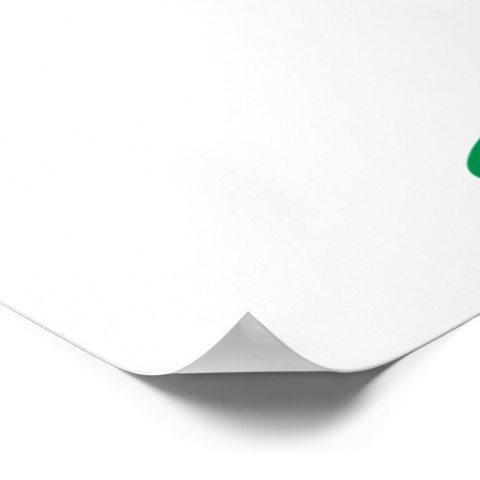 Blinder Schiedsrichter Poster (Ecke)