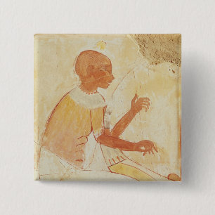 Blinder singender Harpist, vom Grab von Nakht Button