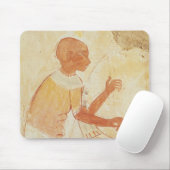 Blinder singender Harpist, vom Grab von Nakht Mousepad (Mit Mouse)