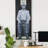 Blinder Standort 1978 Poster (Heimbüro)