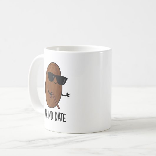 Blinder Termin Funny Fruit Pub Kaffeetasse (Vorderseite Links)