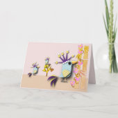 Blindereignis bei den Funny Bird Karte (Vorderseite)