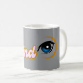 blindes Augensymbol Kaffeetasse (VorderseiteRechts)