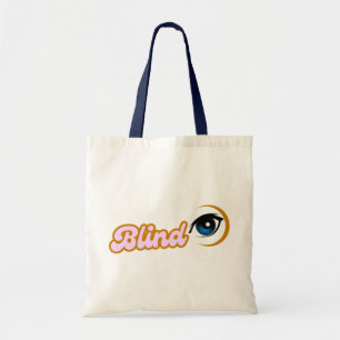 blindes Augensymbol Tragetasche