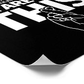 Blindes Cricket an mich Poster (Ecke)