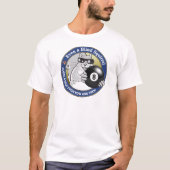 Blindes Eichhörnchen-Pool T-Shirt (Vorderseite)