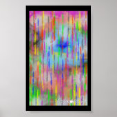 Blindes Farbposter Poster (Vorne)