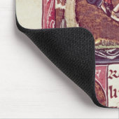 Blindes Göttin Vermögen mit König Arthur Mousepad (Ecke)