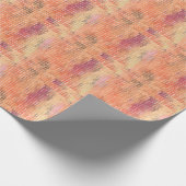 Blindes, mattes, gewittertes Papier Geschenkpapier (Ecke)