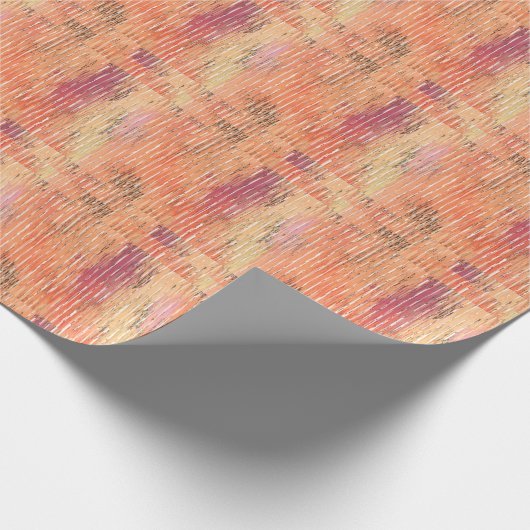 Blindes, mattes, gewittertes Papier Geschenkpapier (Ecke)