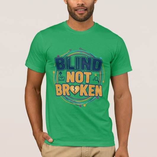 Blindes nicht gebrochenes Shirt (Vorderseite)