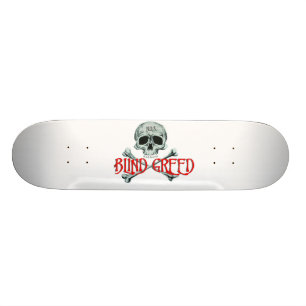 Blindes Skate-Brett der Habsucht-"N.O.S." Skateboard