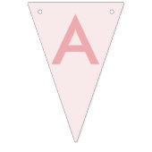 Blindfarben-Wildblumen Brautparty Bunt-Banner Wimpelkette (Zweite Fahne)