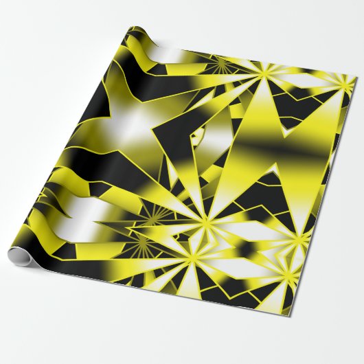 Blindfarbenfüllung Zeichnend Perspektive Geschenkpapier (Ungerollt)