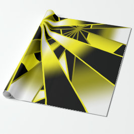 Blindfarbenfüllung Zeichnend Perspektive Geschenkpapier