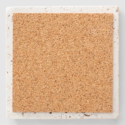 Blindfarbige Vorlage Travertine STONE-UNTERSETZER Steinuntersetzer (Rückseite)