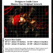 Blindfolded Gothic Queen of Ravens FC5R Decoupage Seidenpapier