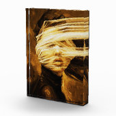 Blindfolded Woman – Surreal Oil Art Fotoblock (Rechts)