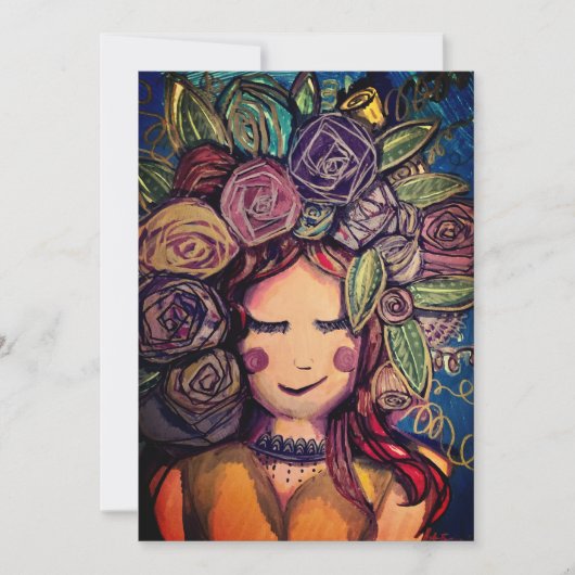 Blindglückskarte Einladung (Vorderseite)