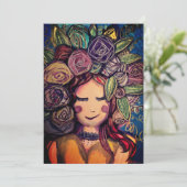 Blindglückskarte Einladung (Stehend Vorderseite)