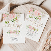 Blindgold Babydusche Einladung