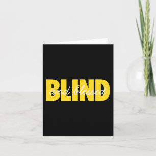 Blindheit für Blinde Menschen Blinde Person Braill Karte