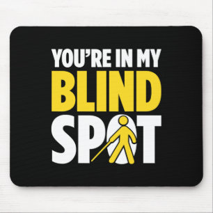 Blindheit für Blinde Menschen Blinde Person Braill Mousepad