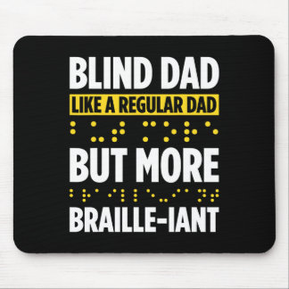 Blindheit für Blinde Menschen Blinde Person Braill Mousepad