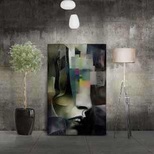 Blindheit Leinwanddruck