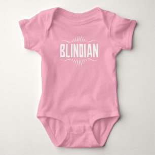 Blindian Baby Girl Body Anzug Strampler